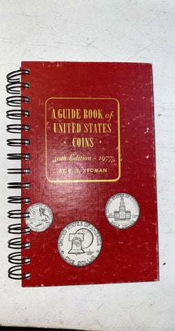 A Guide of United States Coins Notebook