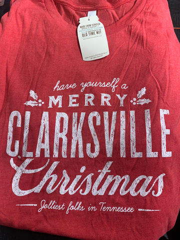 Merry Clarksville Christmas T-Shirt