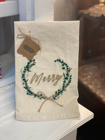 Merry Dishtowel