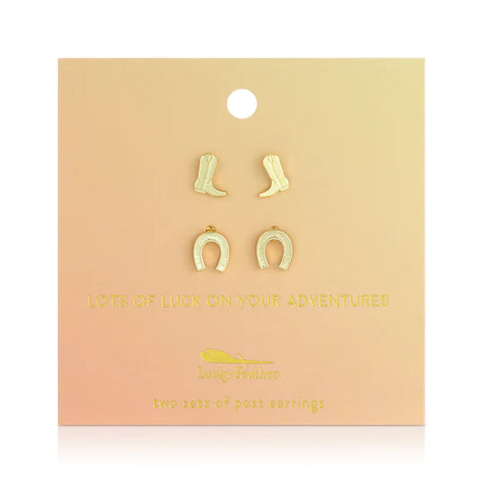 Lucky Feather Earrings