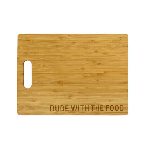 Dude With The Food Cutting Board