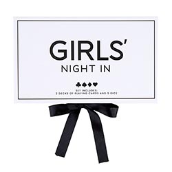 Girls Night In - Playing Card + Dice Set