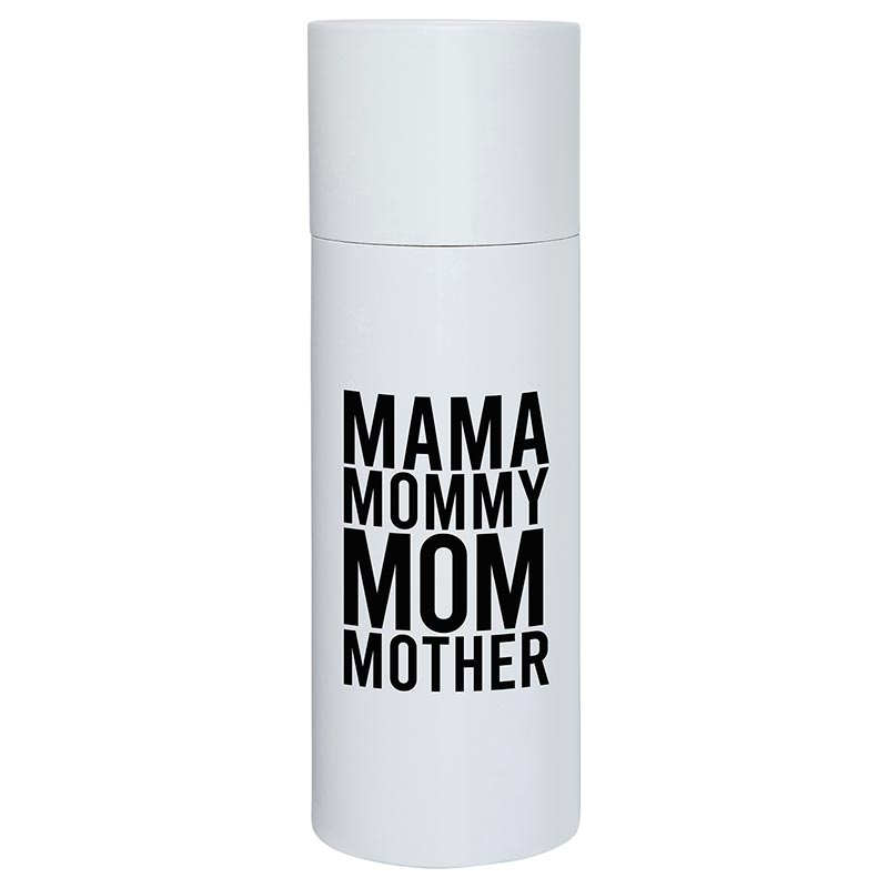 Skinny Tumbler with Straw - Mama