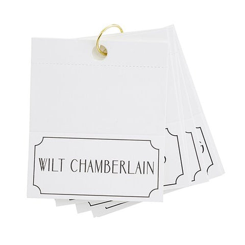 Male Athlete Place Cards