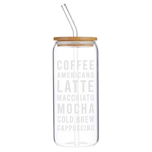 Glass Cold Brew Tumbler - Coffee Americano