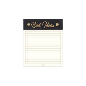 Post Bound Notepad  - "Bad Ideas"