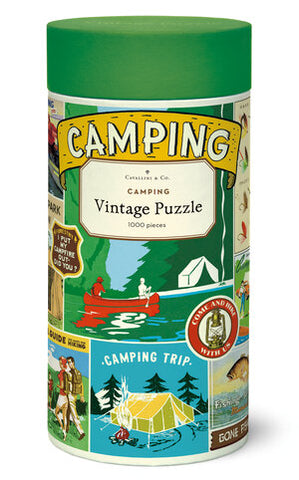 Camping Vintage Puzzle