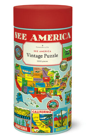 See America Vintage Puzzle