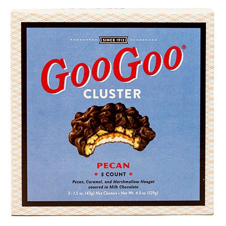 Goo Goo Cluster- Pecan 3 Pack Carton