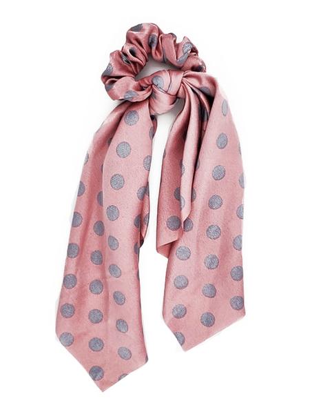 Polka Dot Hair Scrunchies