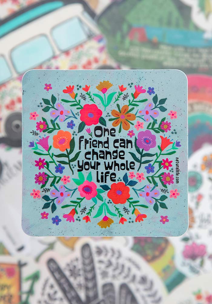 One Friend Sticker