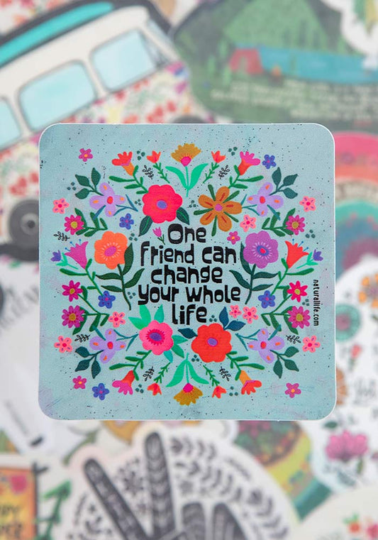 One Friend Sticker