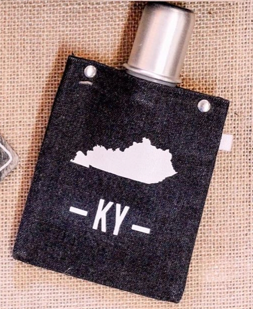Kentucky Canvas Flask