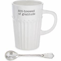 Atti-Brewed of Gratitude Coffee Cup