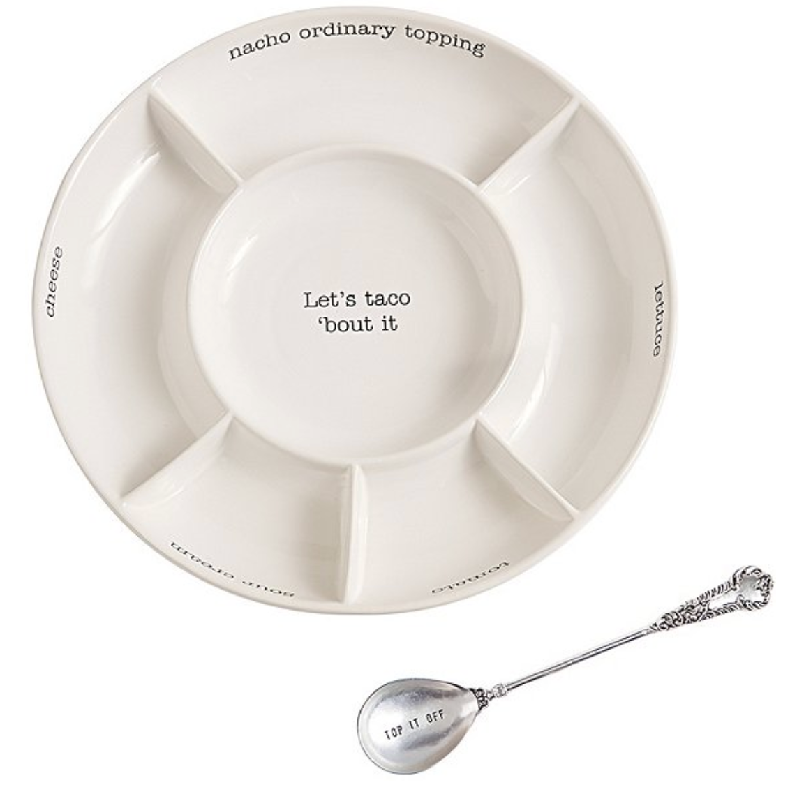 Let's Taco 'Bout it Serving Bowl