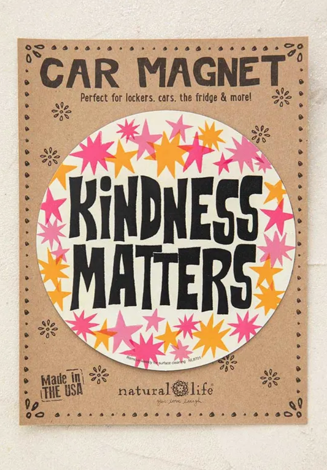 Kindness Matters Car Magnet