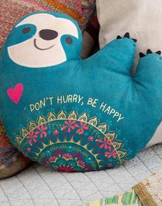 Sloth Happy Pillow