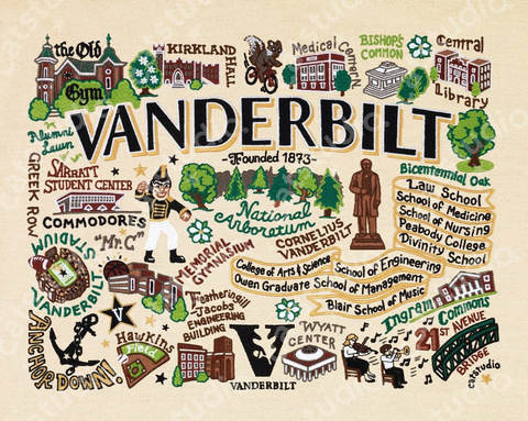 Vanderbilt Fine Art Print