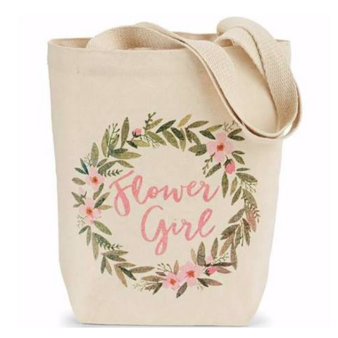 Flower Girl Tote Bag