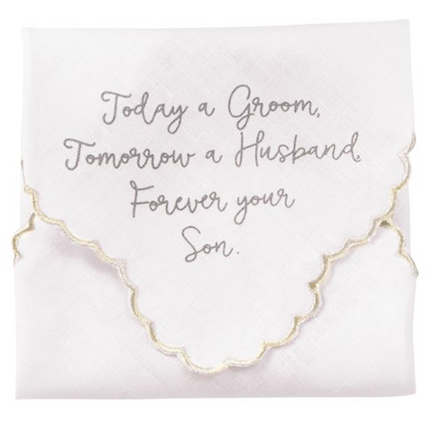 Groom Handkerchief