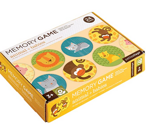 Memo Game- Animals + Babies