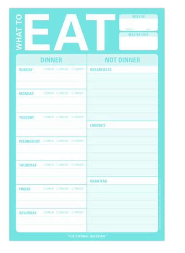 What To Eat Pad