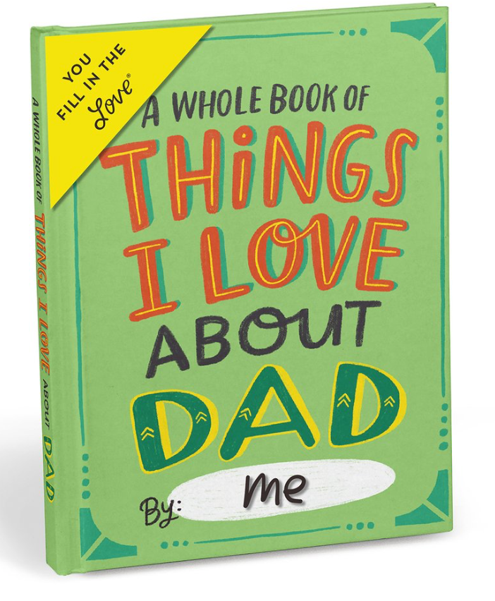 Fill In The Love- Book About Dad