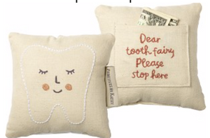Tooth Fairy Pillow Pink