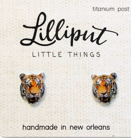 Tiger Earrings