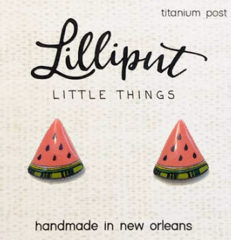 Watermelon Fruit Earrings