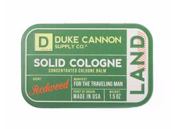 Duke Cannon Solid Cologne Redwood