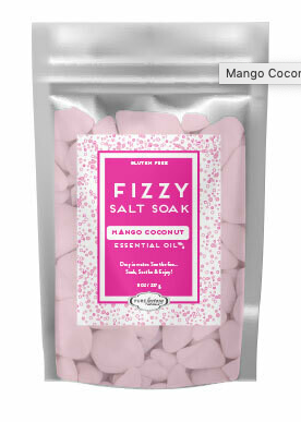 Fizzy Salt Soak Mango Coconut
