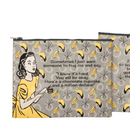 Will Be Okay Zipper Pouch