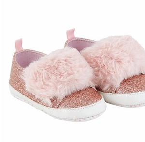 Pink Fur Shoes