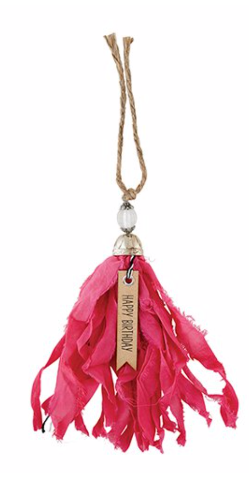 Happy Birthday Bottle Tassel