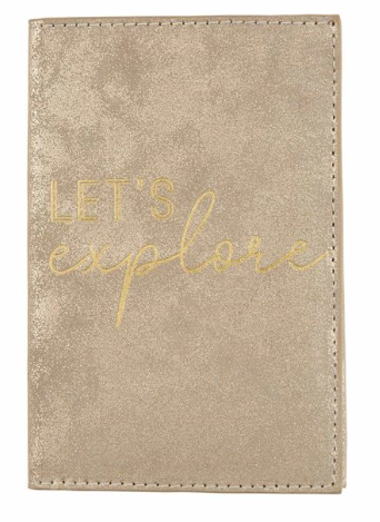 Travel Wallet Gold