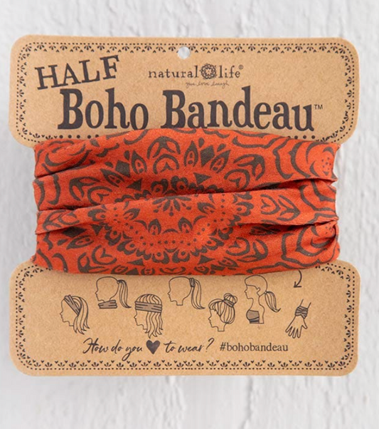 Rust and Cocoa Half Bandeau