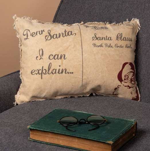 Dear Santa Pillow