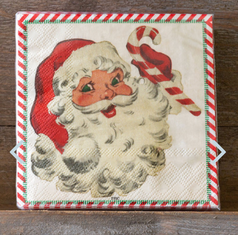 Vintage Santa Paper Napkins