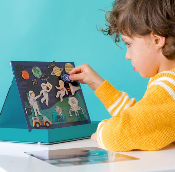 Magnetic Play Scene Outer Space