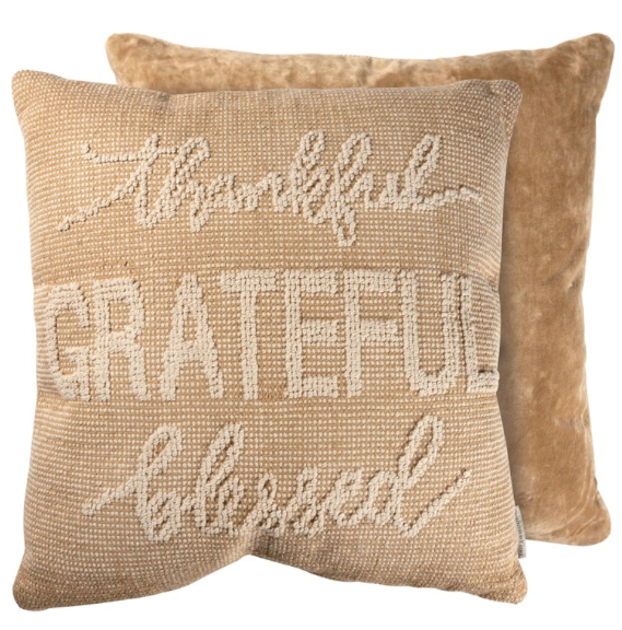 Grateful Blessed Pillow