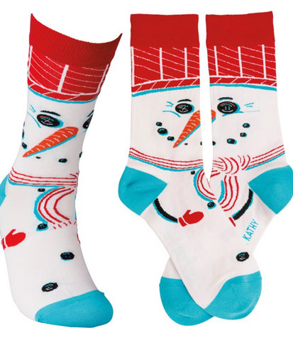 Snowman Socks