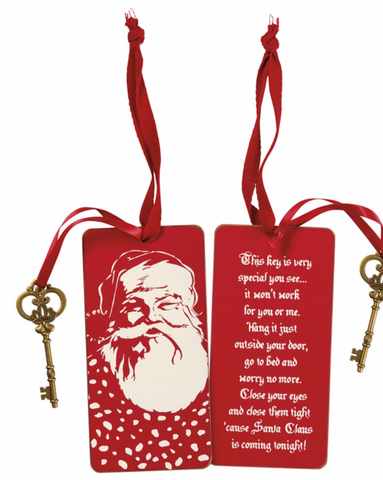 Santa's Magic Key Ornament