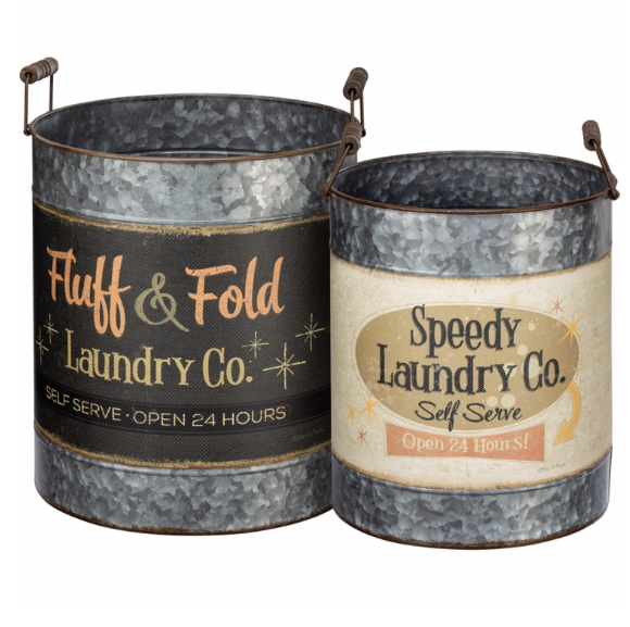 Speedy Laundry Fluff and Fold Bucket Set