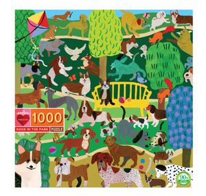 Dogs in the Park 1000-Piece Puzzle