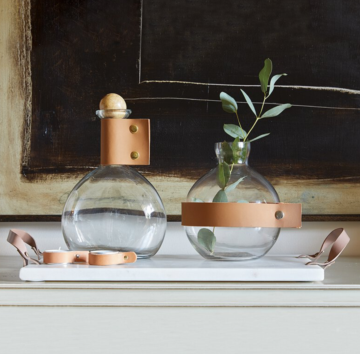 Leather Accessory Rings