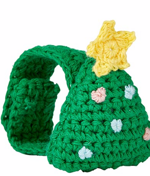 Crochet Wristlet - Christmas