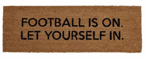 Football Is On Doormat