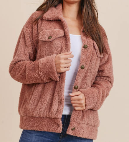 Pink Mink Jacket