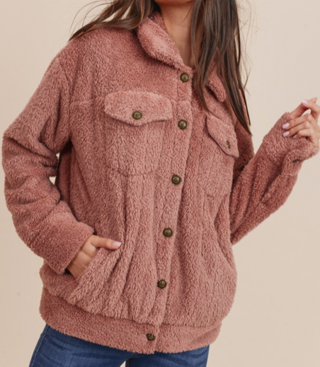 Pink Mink Jacket